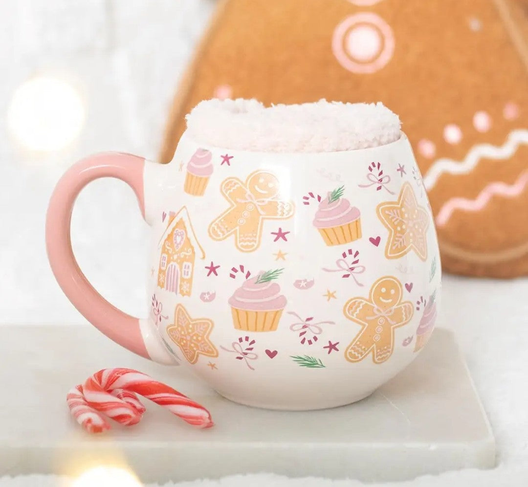 Ensemble mug et chaussettes