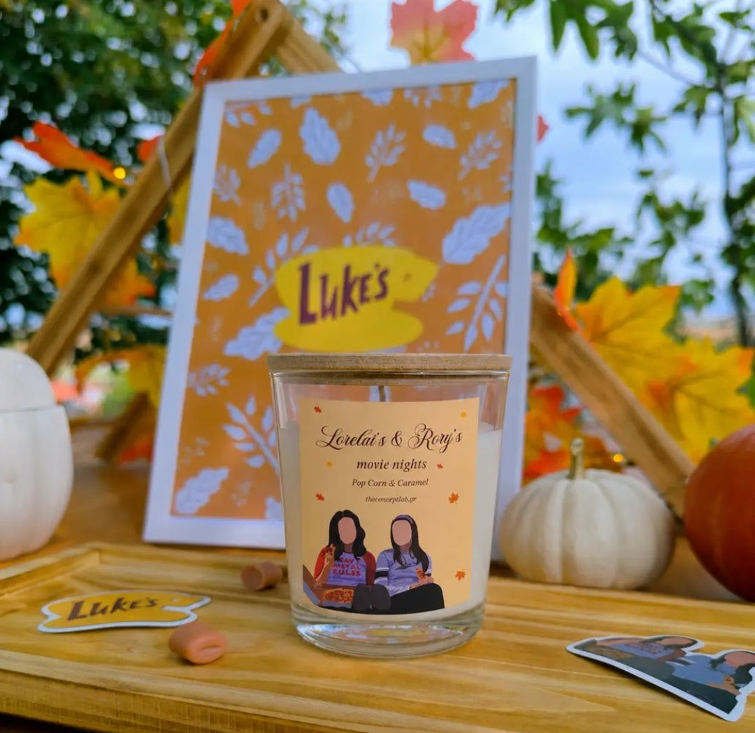 Bougie Soirée cinéma à Stars Hollow